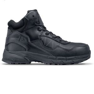 NWT Shoes for Crews Piston Mid Work Boot black